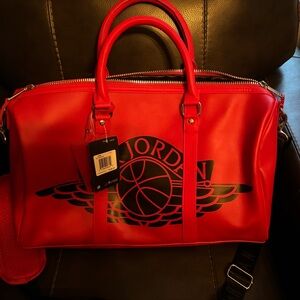 Air Jordan wing jump man duffel bag